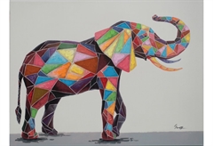 Καμβάς Λαδιού Elephant 120X90cm