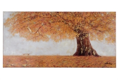 Καμβάς Λαδιού Interium Autumn Tree 100X50cm
