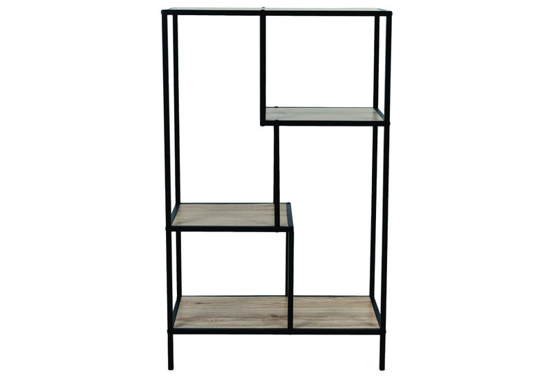 Βιβλιοθήκη Plegma Μ69xΠ33xΥ113.5cm Σονόμα