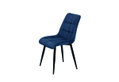 Καρέκλα Interium Velvet M60.5xΠ51xY90.5cm Μπλε