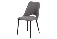 Καρέκλα Interium Vito M54xΠ48xY86cm Γκρι
