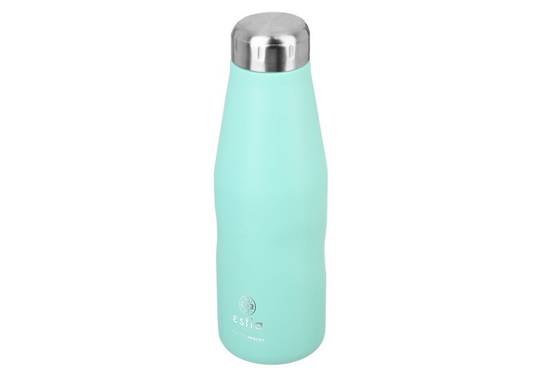Μπουκάλι Θερμός Estia Home Art Save the Aegean 500ml Pastel Green