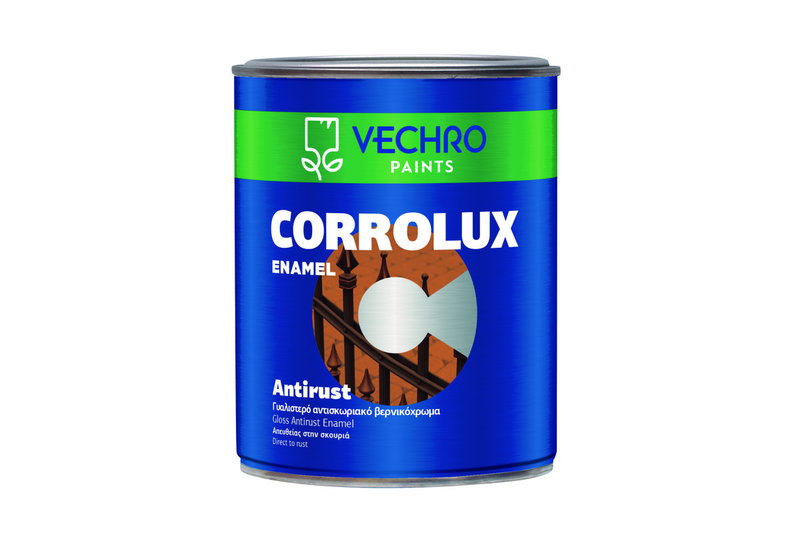 Αντισκωριακό Βερνικόχρωμα Vechro Corrolux Antirust Λευκό 2.5lt