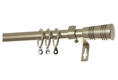 Κουρτινόβεργα Central Home Rose Επεκτεινόμενη Φ16/19mm 120/210cm Μπρονζέ