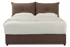 Κρεβάτι Διπλό Interium Paris Καφέ για Στρώμα 200x160cm