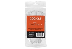 Fixers Δεματικό Καλωδίων 2.5x200mm Λευκό 100 Τεμάχια