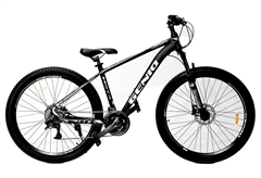 Genio 27.5" Ποδήλατο MΤΒ  Μαύρο με 21 Ταχύτητες