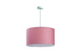 Κρεμαστό Φωτιστικό με Καπέλο Ροζ