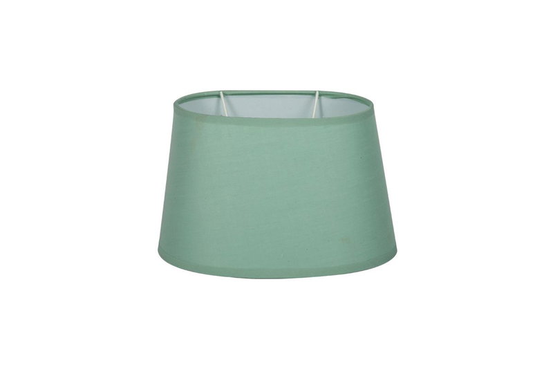 VK Leading Light E27/E14/OV23/241 Καπέλο Οβάλ Πράσινο Φ20cm