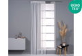Κουρτίνα Easy Home Bianca Βουαλ 270x140cm Εκρού με Τρέσα