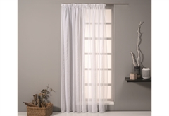 Κουρτίνα Easy Home Diane 300x270cm Λευκή με Τρέσα