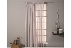 Κουρτίνα Easy Home Diane 300x270cm Γκρι με Τρέσα