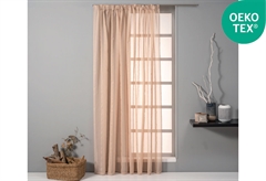 Κουρτίνα Easy Home Diane 300X270cm Μπεζ Γάζα με Τρέσα
