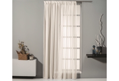 Κουρτίνα Easy Home Saggita 300x270cm Εκρού με Τρέσα