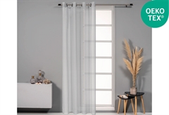 Κουρτίνα Easy Home Phoebe 260x140cm Γκρι με Τρουκς