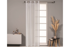 Κουρτίνα Easy Home Phoebe 260x140cm Εκρού με Τρουκς