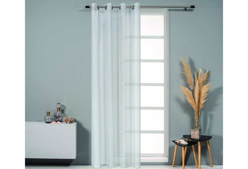 Κουρτίνα Easy Home Phoebe 260x140cm Εκρού με Τρουκς