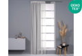 Κουρτίνα Easy Home Bianca 270x140cm Γκρι με Τρέσα