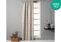 Κουρτίνα Easy Home Divina 270x140cm Λαδί Ζακάρ με Τρέσα