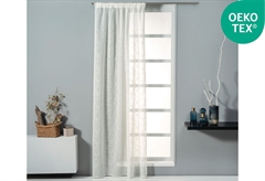 Κουρτίνα Easy Home Rosalind 270X140cm Εκρού Γάζα με Τρέσα