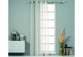 Κουρτίνα Easy Home Arcelia 260x140cm Γκρι/Ασημί με Τρουκς
