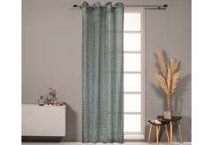 Κουρτίνα Easy Home Noelani 260x140cm Μπλε με Τρουκς