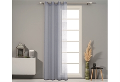 Κουρτίνα Easy Home Leda 260x140cm Μπλε Δίχτυ με Τρουκς