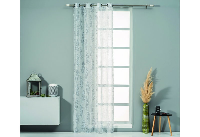 Κουρτίνα Easy Home Cassiopia 260x140cm Ανοιχτό Γκρι με Τρουκς