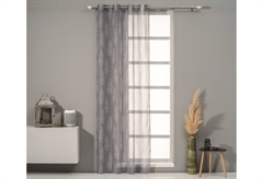 Κουρτίνα Easy Home Cassiopia 260x140cm Σκούρο Γκρι με Τρουκς