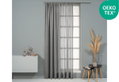 Κουρτίνα Easy Home Vega 300x270cm Γκρι Δίχτυ με Τρέσα