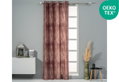 Κουρτίνα Easy Home Belmez 260x140cm Μπορντό με Τρουκς