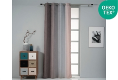 Κουρτίνα Easy Home Iris Suede 260X140cm Μπεζ με Τρουκς