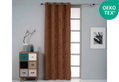 Κουρτίνα Easy Home Orion Κοτλέ 260x140cm Καμελ με Τρουκς