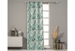 Κουρτίνα Easy Home Ophelia Blackout 260x140cm Πράσινη με Τρουκς