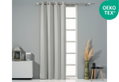 Κουρτίνα Easy Home Hamal 260x140cm Γκρι με Τρουκς