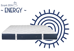 Zenius Energy Στρώμα Ημίδιπλο 200x120cm