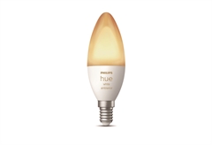 Λάμπα Philips Hue White Ambiance Κερί 5.2W B39 E14 με Bluetooth
