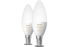Σετ Λαμπτήρες Philips Hue Ambiance 5.2W B39 E14 Bluetooth 2 Τεμαχίων