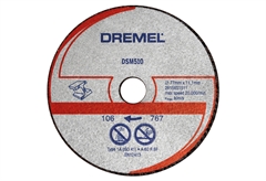 Dremel Δίσκος Κοπής Μετάλλου και Πλαστικού DSM510 Φ.20mm 3 Τεμάχια
