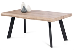 Τραπέζι Urban Natural/Μαύρο Μ110xΠ60xΥ45cm