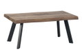 Τραπέζι Urban Καρύδι/Μαύρο Μ110xΠ60xΥ45cm