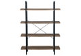 Βιβλιοθήκη Urban Μ105xΠ32xΥ140cm Καρυδί