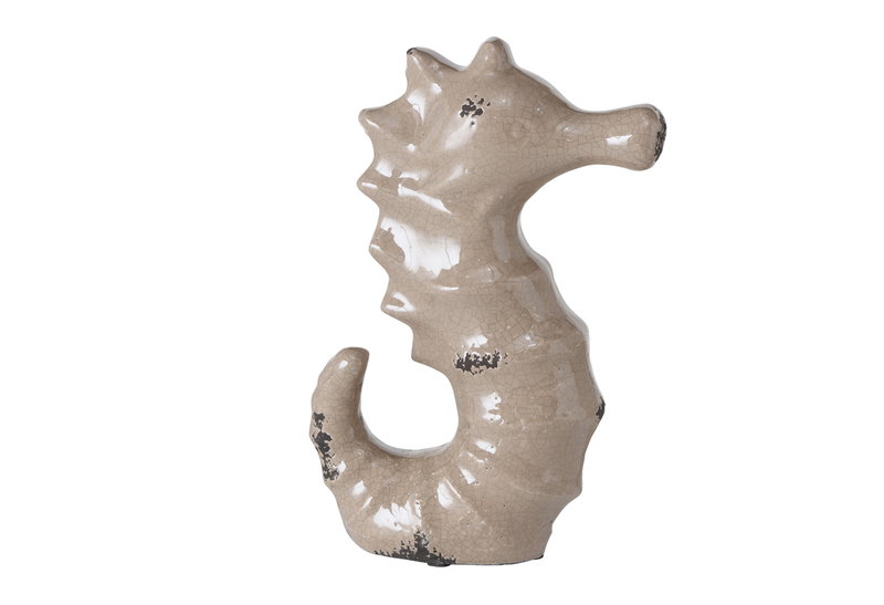 Ιππόκαμπος Διακοσμητικός Deco Fina Μπεζ