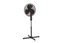 Budget BSF-40B Ανεμιστήρας Ορθοστάτης Φ.40cm Μαύρος