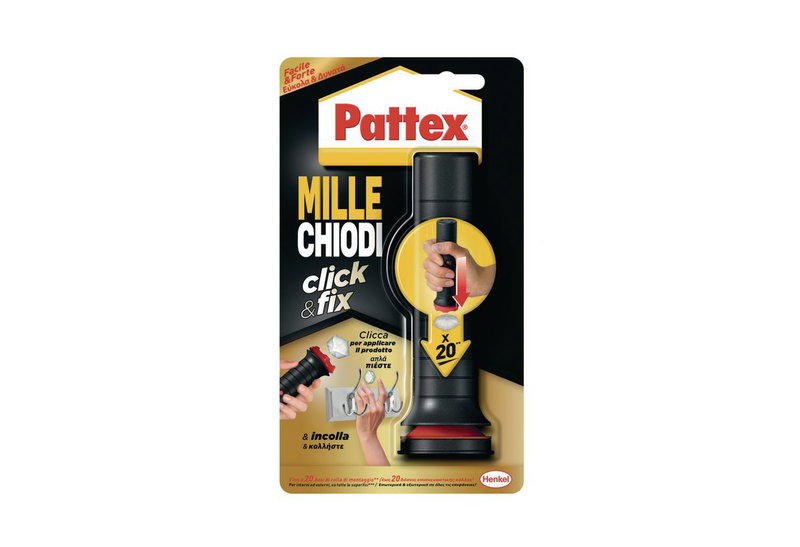 Μονταζόκολλα Pattex Mille Chiodi Click & Fix 30g