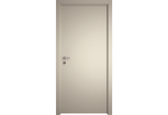 Πόρτα Laminate Pure White 70X214cm, Αριστερή με Κάσωμα