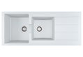 Νεροχύτης Franke Sirius 2 S2D 621 Polar White 116x50cm