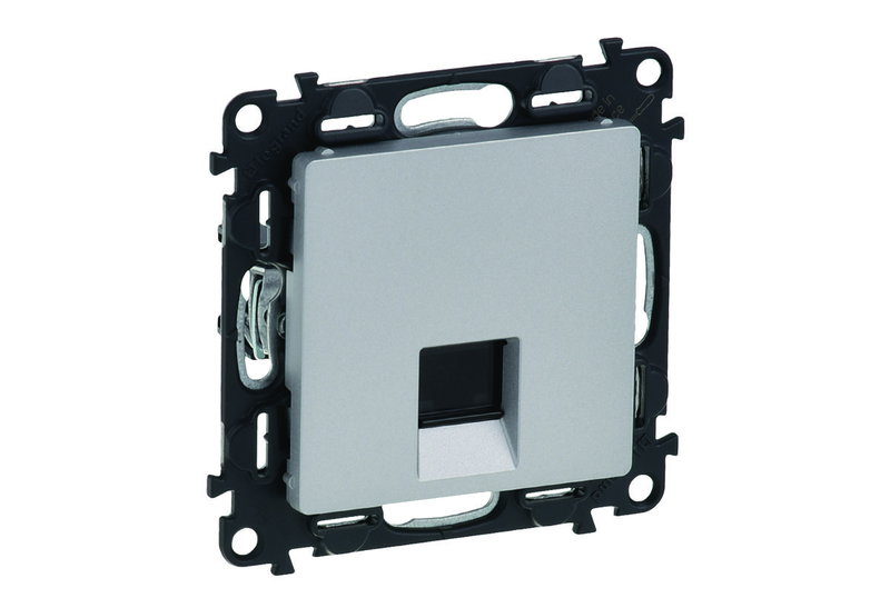 Legrand Valena Life Πρίζα Δικτύου Rj45 Ασημί