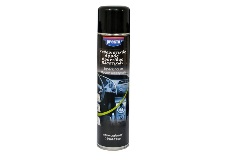 Καθαριστικός Αφρός Πλαστικών Presto 600mL