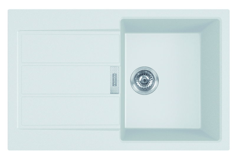 Νεροχύτης Franke Sirius 2 S2D 611 Polar White 78x50cm